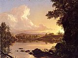 Scene on the Catskill Creek, New York by Frederic Edwin Church